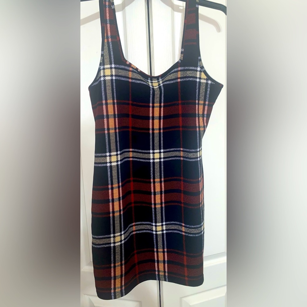 NWOT Plaid Shein Dress
